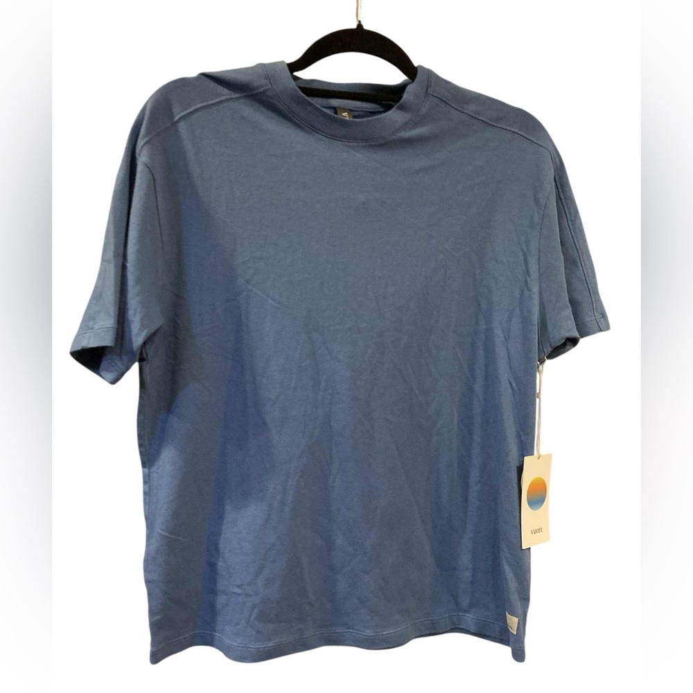 NWT Vuori heavy weight cotton tee LIGHT FRENCH BLUE Size: XS